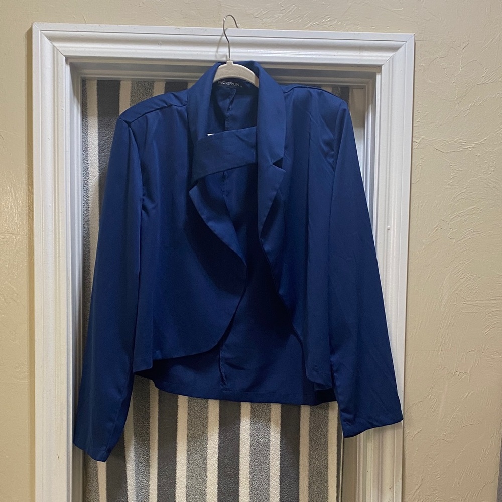 Blue Mens Lightweight Jacket